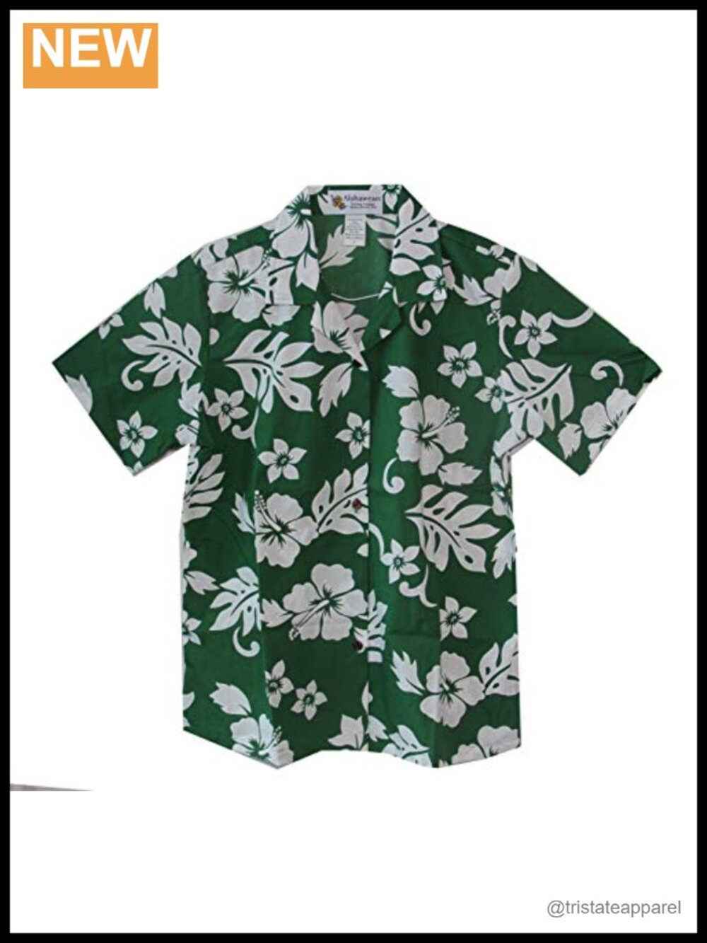 Women's Hawaiian Aloha Camp Shirt 100% Cotton Loose Fit Real Coconut Buttons